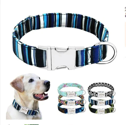 Personalized Engraved Dog Collar