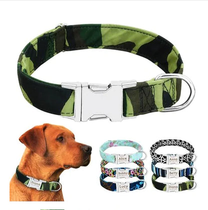 Personalized Engraved Dog Collar